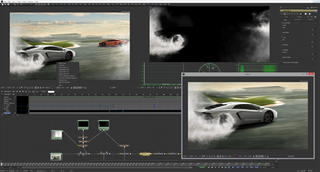 Black Magic Design's node based FUSION compositing suite