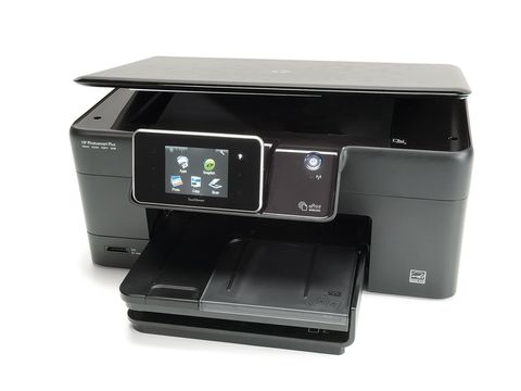 hp photosmart plus printer printing with no ink