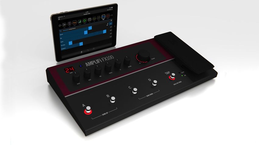 Can the AMPLFi really match your tone to a song in your music library? Colour us impressed if it can...