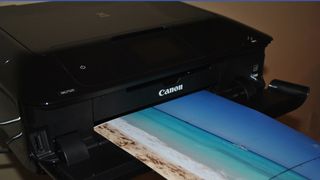 find mg7520 cannon printer mac address