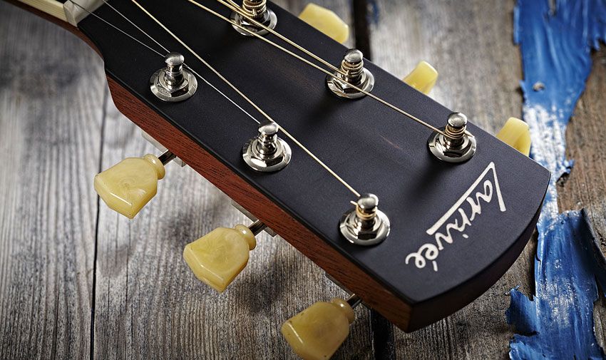 The electric-like vintage-style tuners are likely to divide opinion