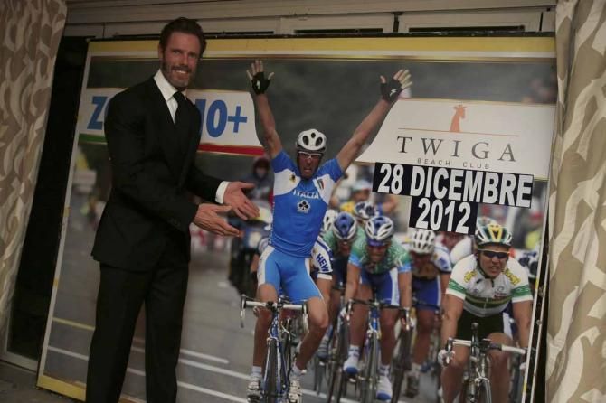 Cipollini 10+ after his winning sprint in Zolder