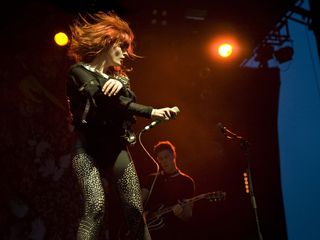 Florence and the Machine on stage in Australia last month.