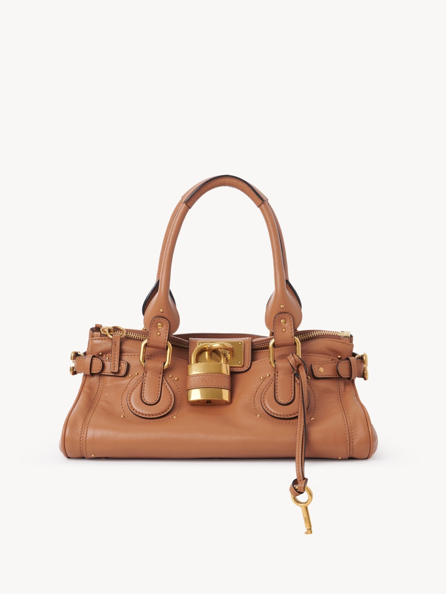 Chlo&amp;eacute;, Paddington Bag in Grained Leather