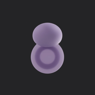 purple silicon earplug