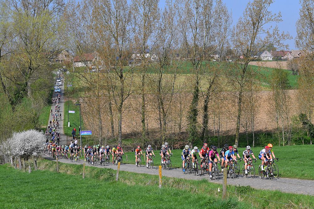 Scenery along the route of Tour of Flanders