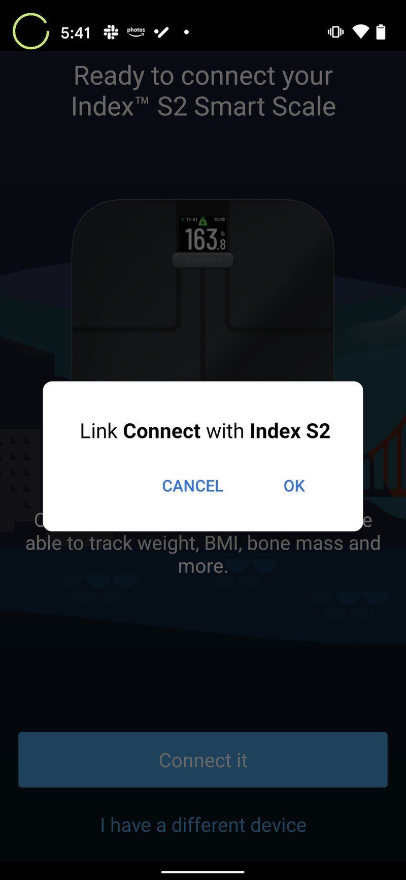 Garmin Index S2 Setup