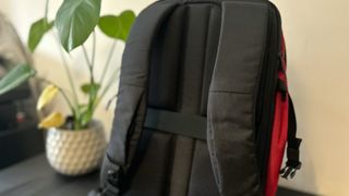 Timbuk2 Division backpack padding and straps at the back
