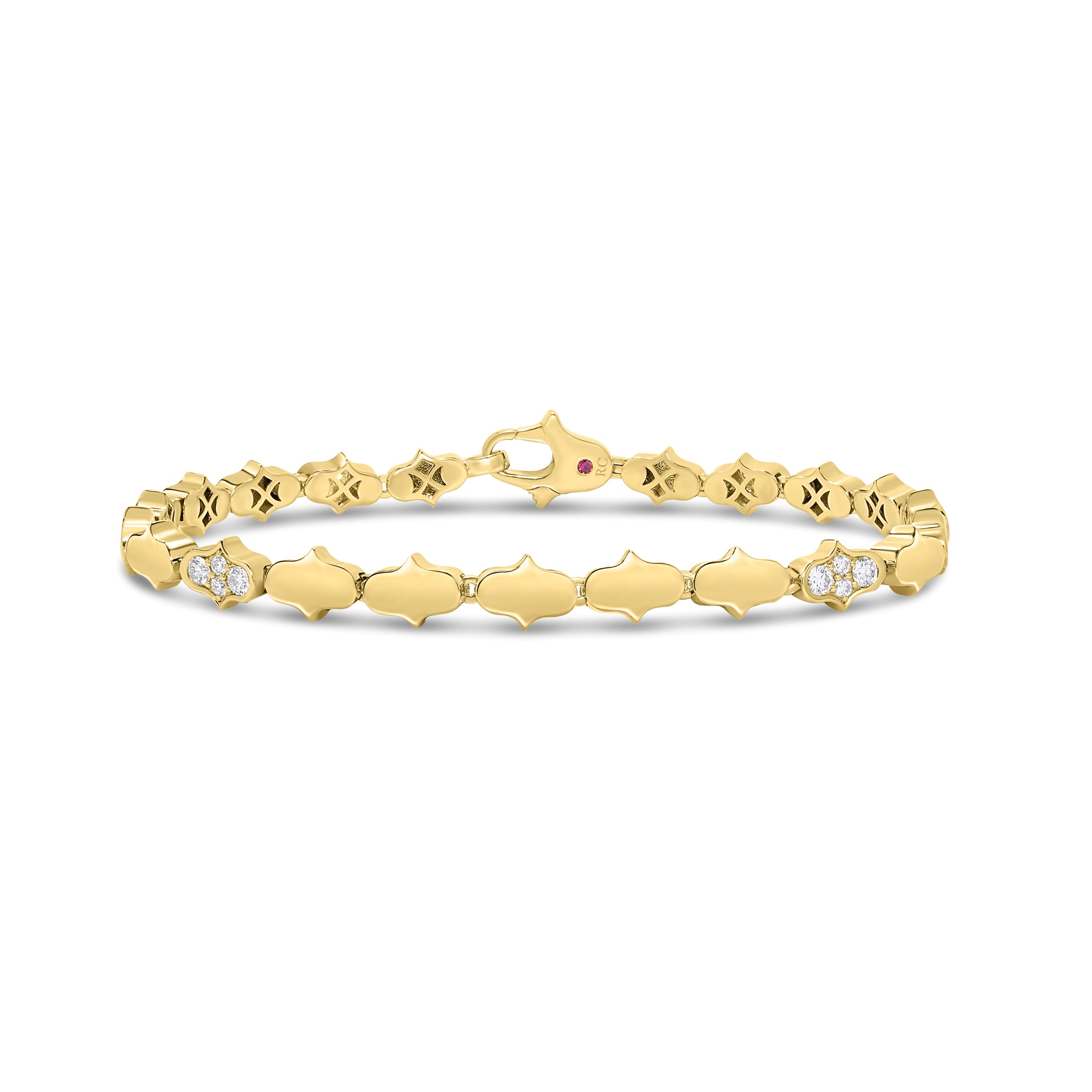Single Row Bracelet | Diamond