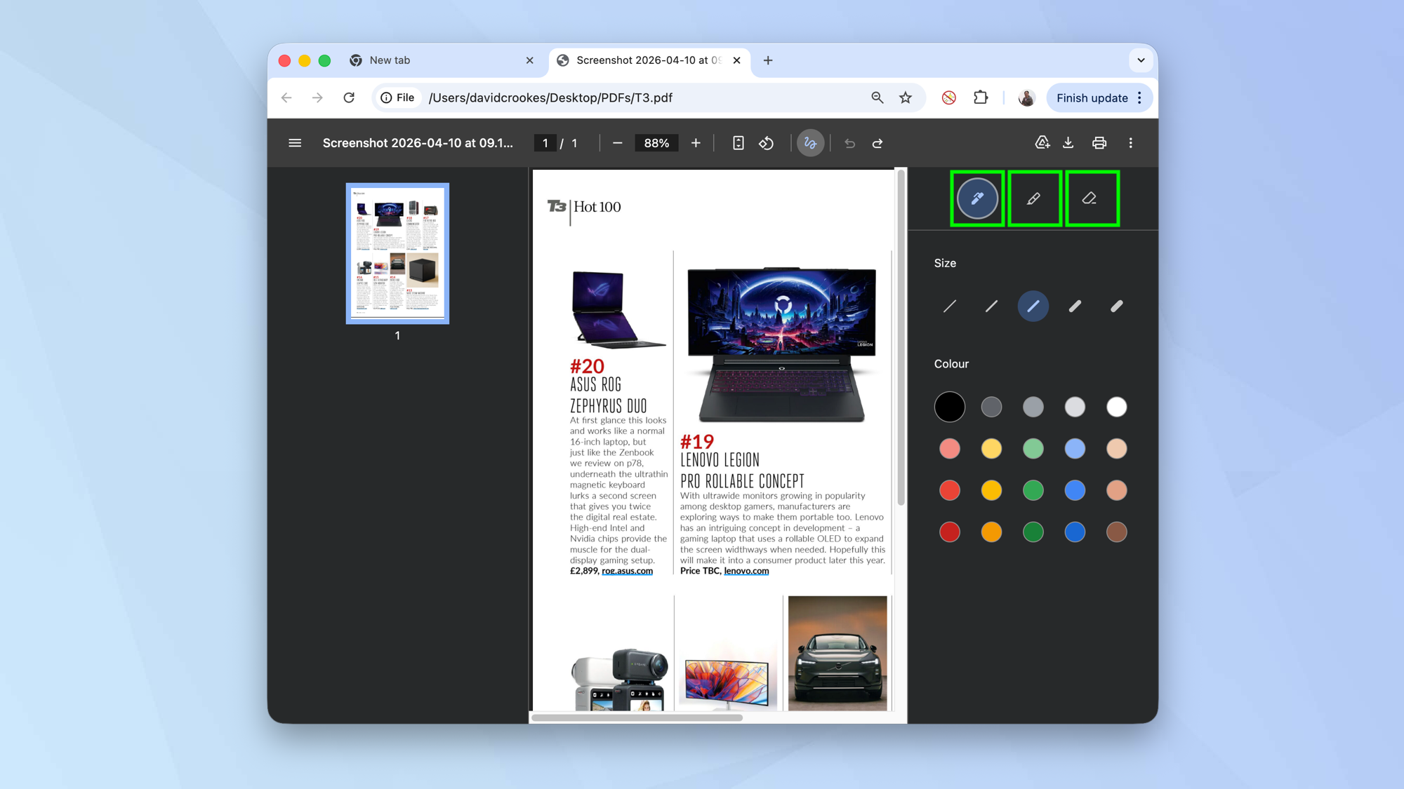 می‌توانید فایل‌های PDF را با استفاده از نمایشگر پی‌دی‌اف در Chrome حاشیه‌نویسی کنید – در اینجا نحوه انجام آن آورده شده است