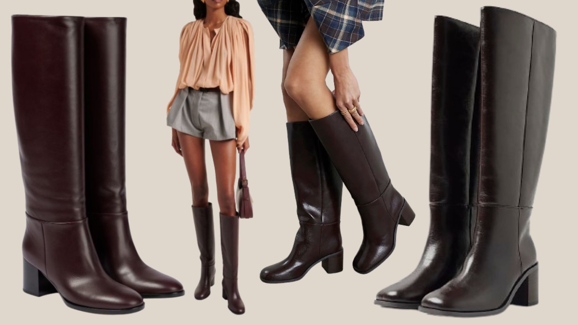 River Island high street lookalike for Gianvito Rossi’s Santiago leather knee high boots
