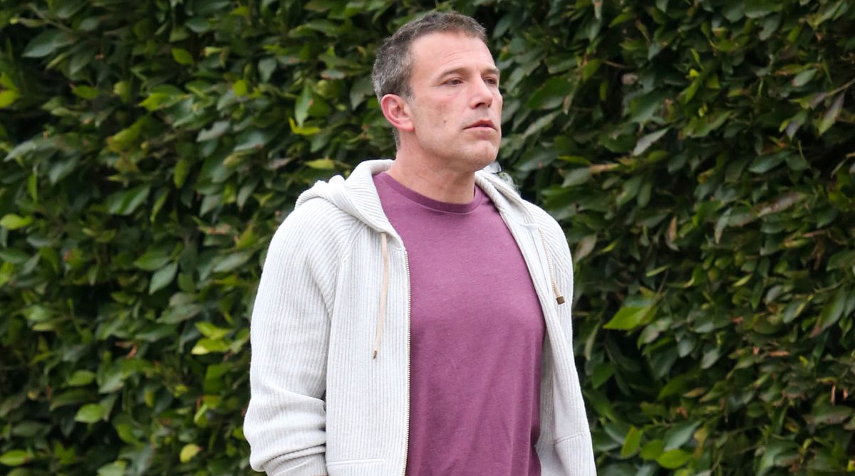 Ben Affleck was spotted without a wedding ring after Jennifer Lopez officially filed for divorce