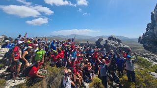 Take Back Our Mountain rally on Table Mountain January 21st 2024