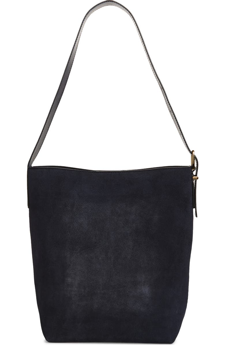 Essentials Suede Bucket Bag