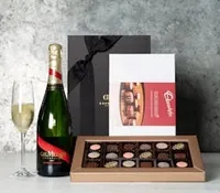 Gourmet Basket Champagne & Chocolate Gift Hamper Gourmet Basket Champagne & Chocolate Gift Hamper