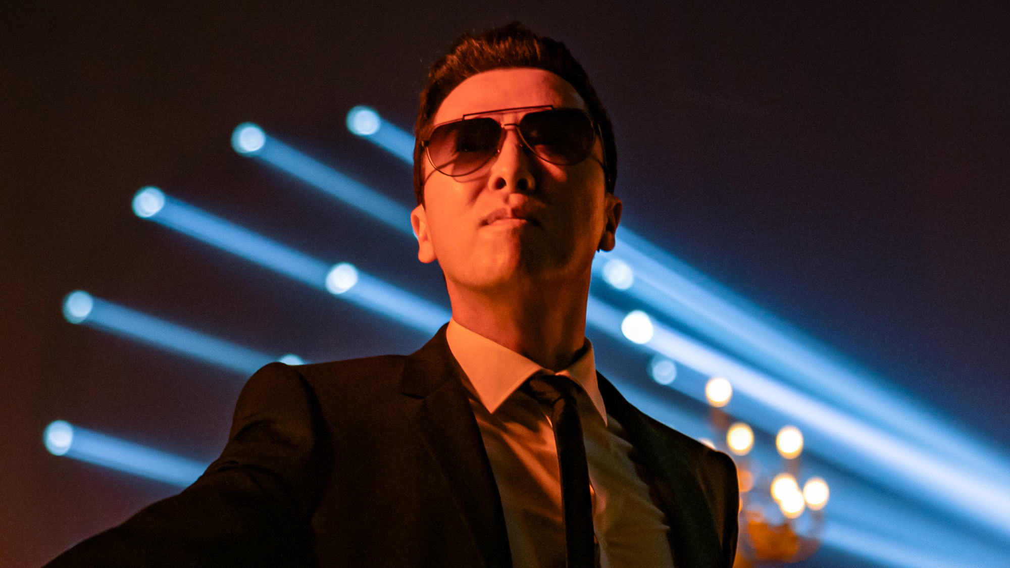 Caine (Donnie Yen) looks ahead in John Wick Chapter 4.