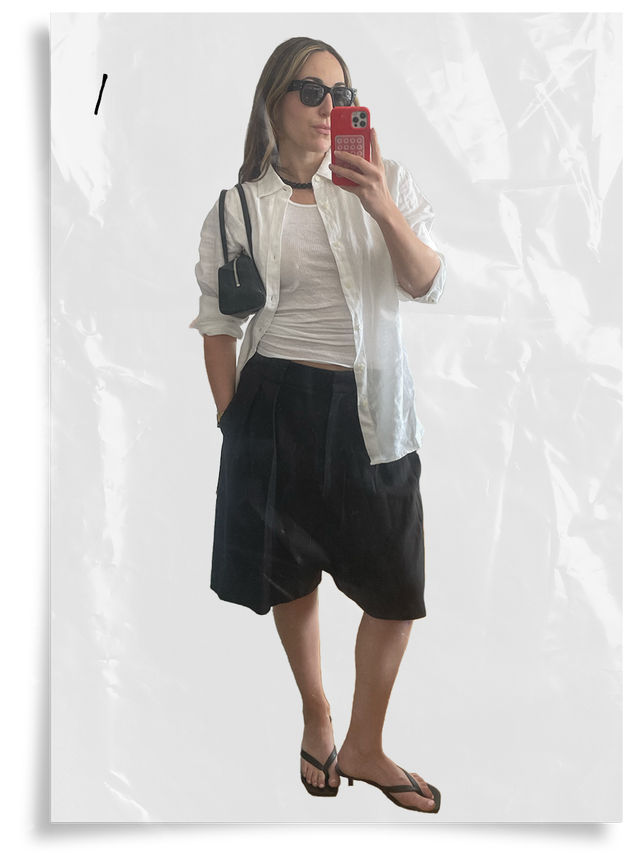 senior fashion editor Anna LaPlaca's anti-trend summer capsule wardrobe