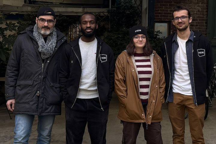 The four new hires from Smode Tech.