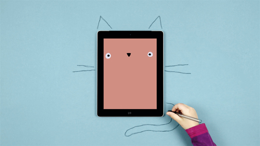 Product designer Lucas Zanotto created his first kids app Drawnimal after playing with an origami book with his daughter