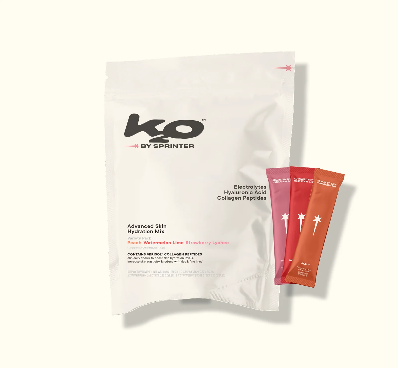 k2o by Kylie Jenner, Variety Pack Advanced Skin Hydration