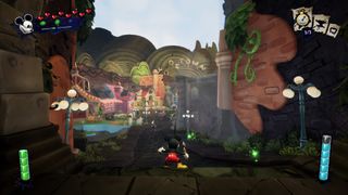 Disney Epic Mickey: Rebrushed screenshot showcasing more of the environment