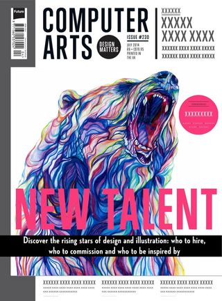 Cover design for CA's New Talent issue by Claudine O'Sullivan