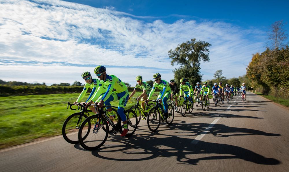 Tinkoff Saxo training in Croatia