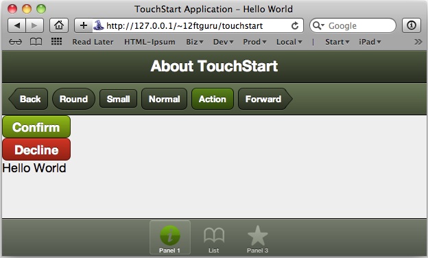 Sencha Touch