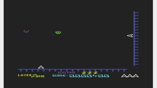 Laser Zone on the Commodore Vic-20