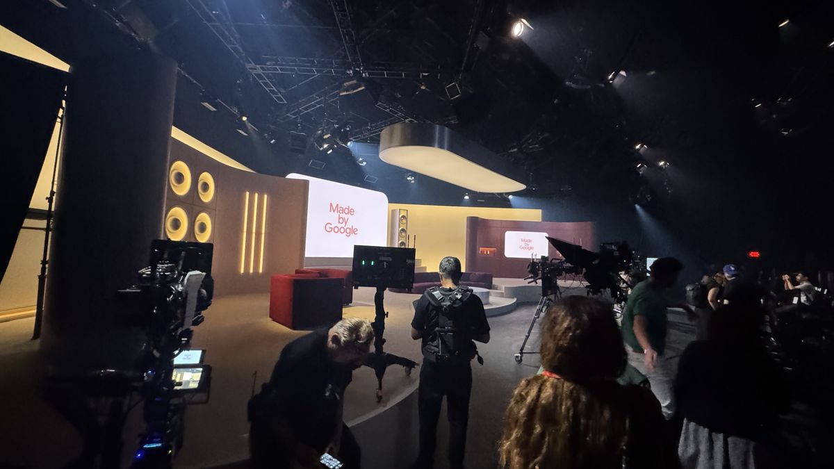 Behind the scenes-ish at Made by Google 2026