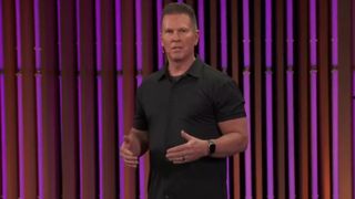 Steve Allison speaking at State of Unreal 2024