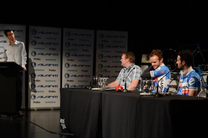 Andrew Christie-Johnston responds to a question from Matt Keenan