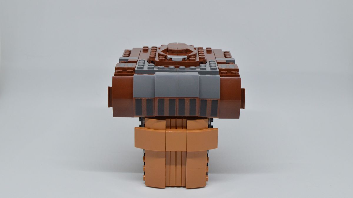 Lego Star Wars Princess Leia (Boushh) Helmet building process