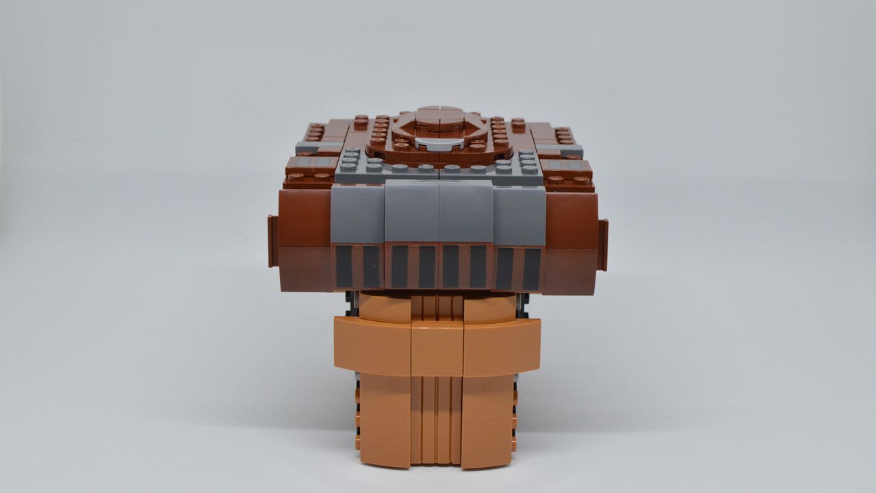 Lego Star Wars Princess Leia (Boushh) Helmet building process