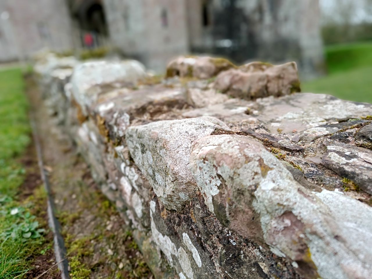 A shot of a rock wall taken with an Infinix Zero Ultra camera phone