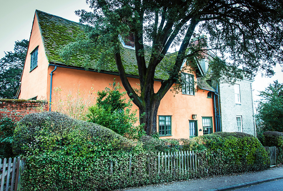 Timber framed house, Lavenham, Suffolk, England