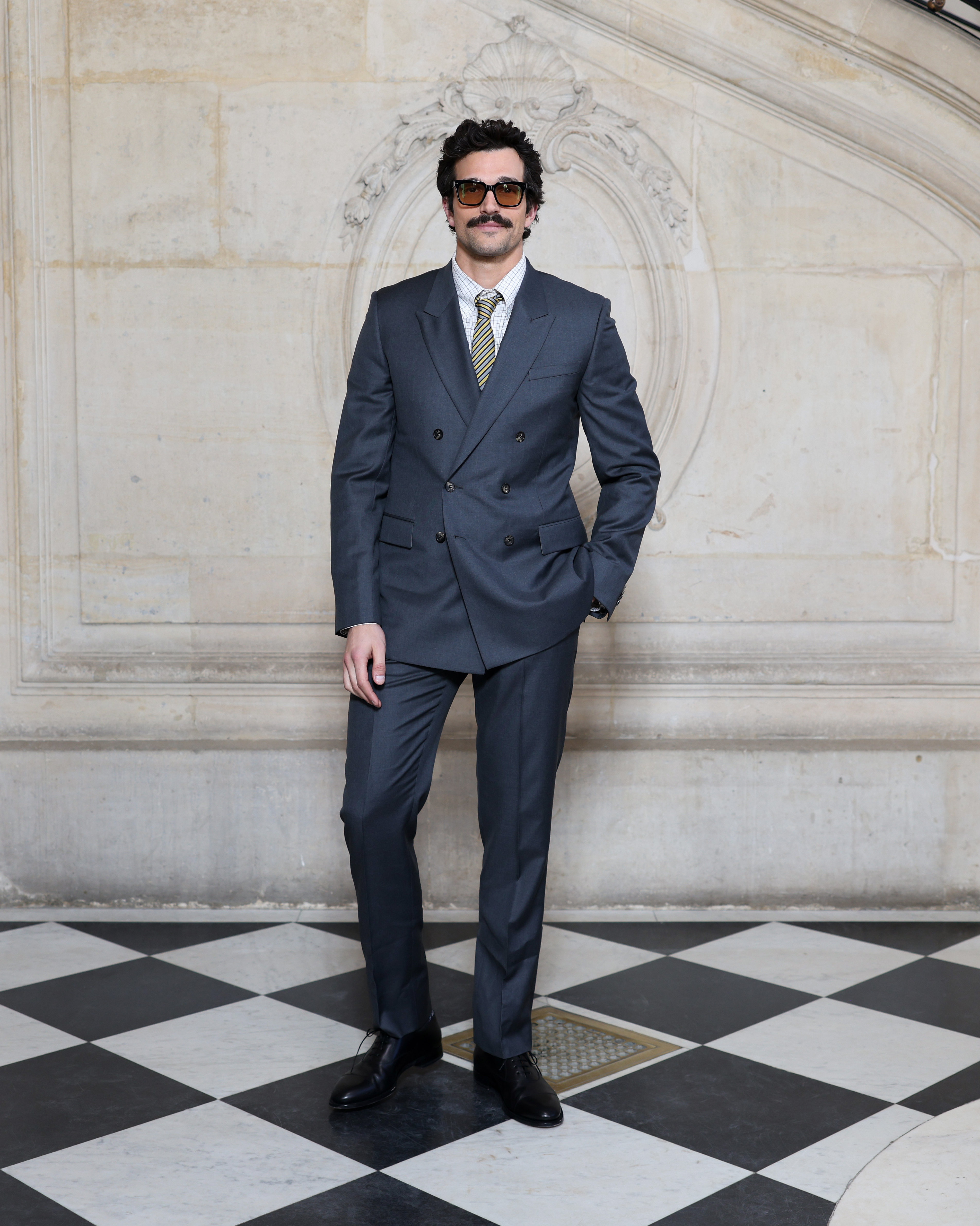 Paul Anthony Kelly at the Dior Fall 2026 men's show