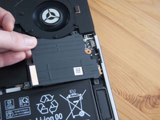 Replace the SSD shield