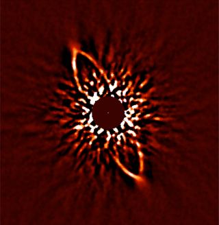 Debris Ring Around Star HR 4796 A