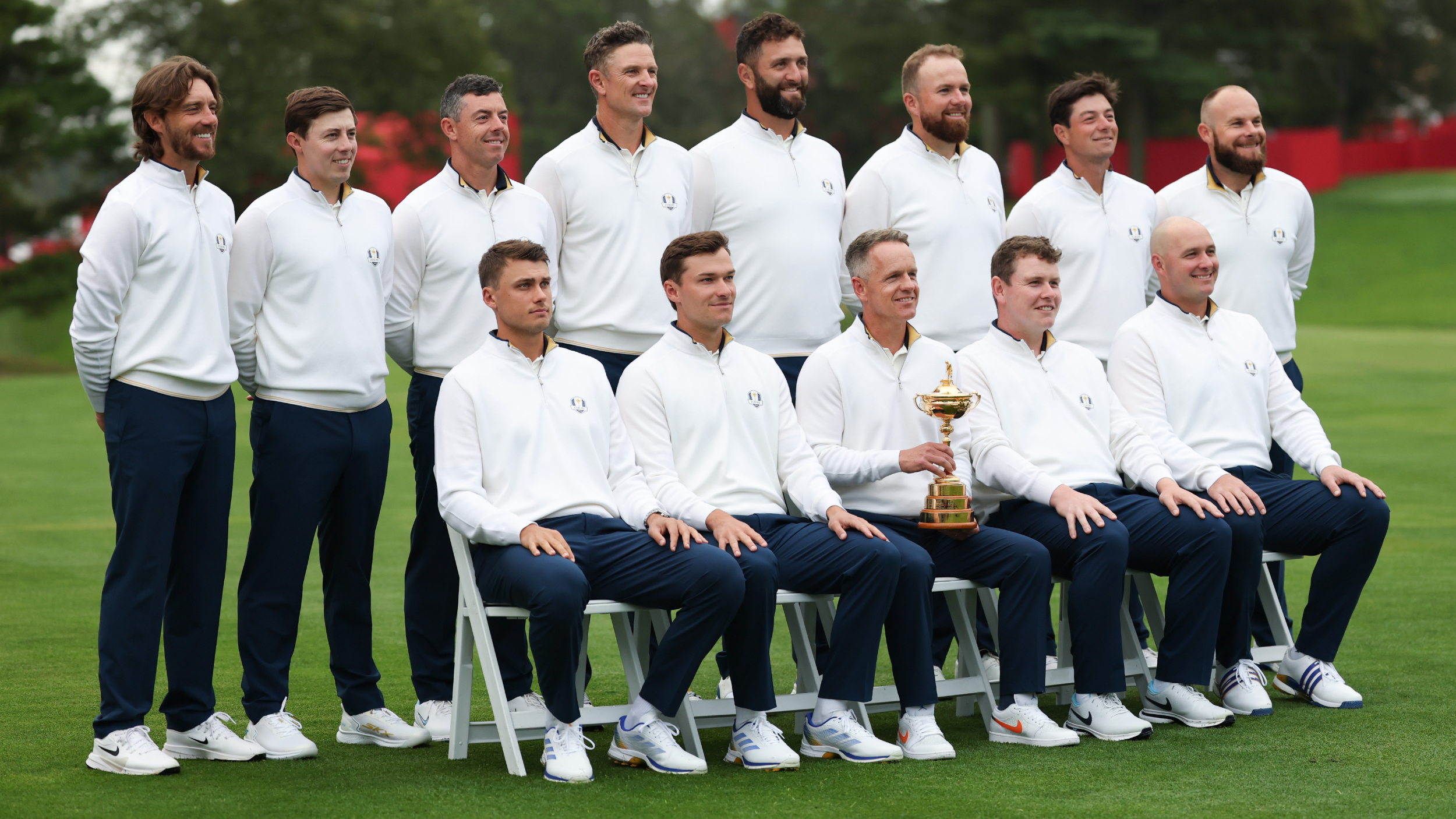 The Team Europe Ryder Cup line-up