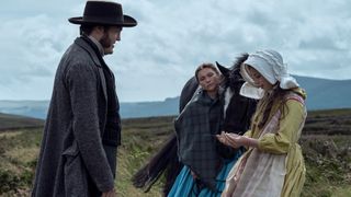 Tom Burke as Will Byrne, Florence Pugh as Lib Wright, Kíla Lord Cassidy as Anna O’Donnell