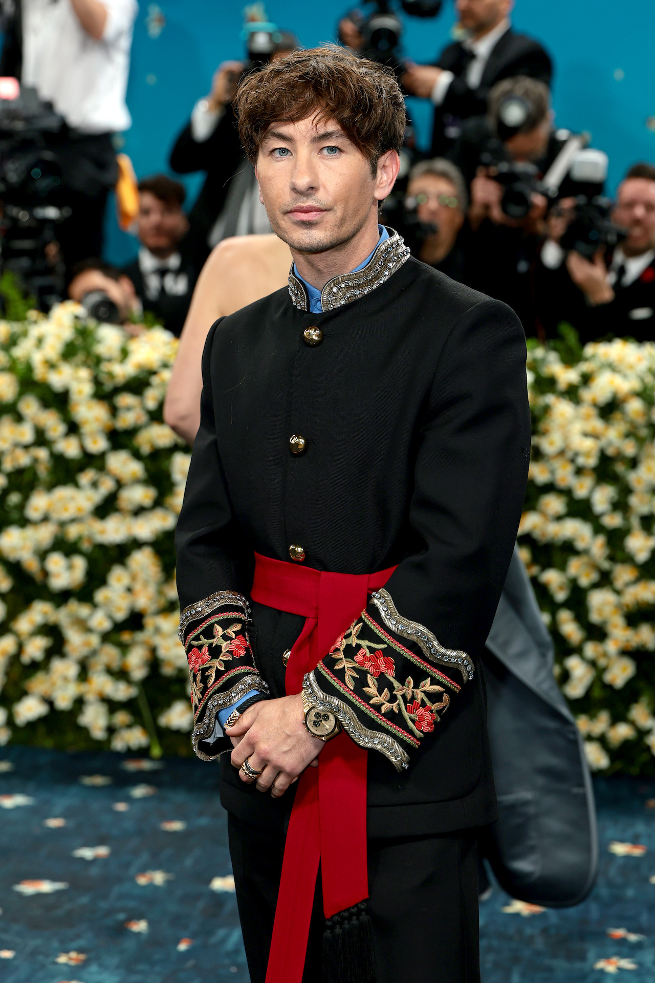 NEW YORK, NEW YORK - MAY 05: Barry Keoghan attends the 2025 Met Gala Celebrating "Superfine: Tailoring Black Style" at Metropolitan Museum of Art on May 05, 2025 in New York City. (Photo by Dimitrios Kambouris/Getty Images for The Met Museum/Vogue)