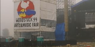 The west stage following Woodstock '99