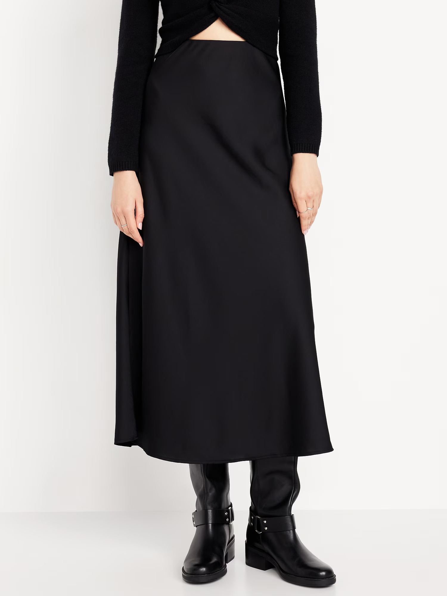 Old Navy, Satin Maxi Skirt
