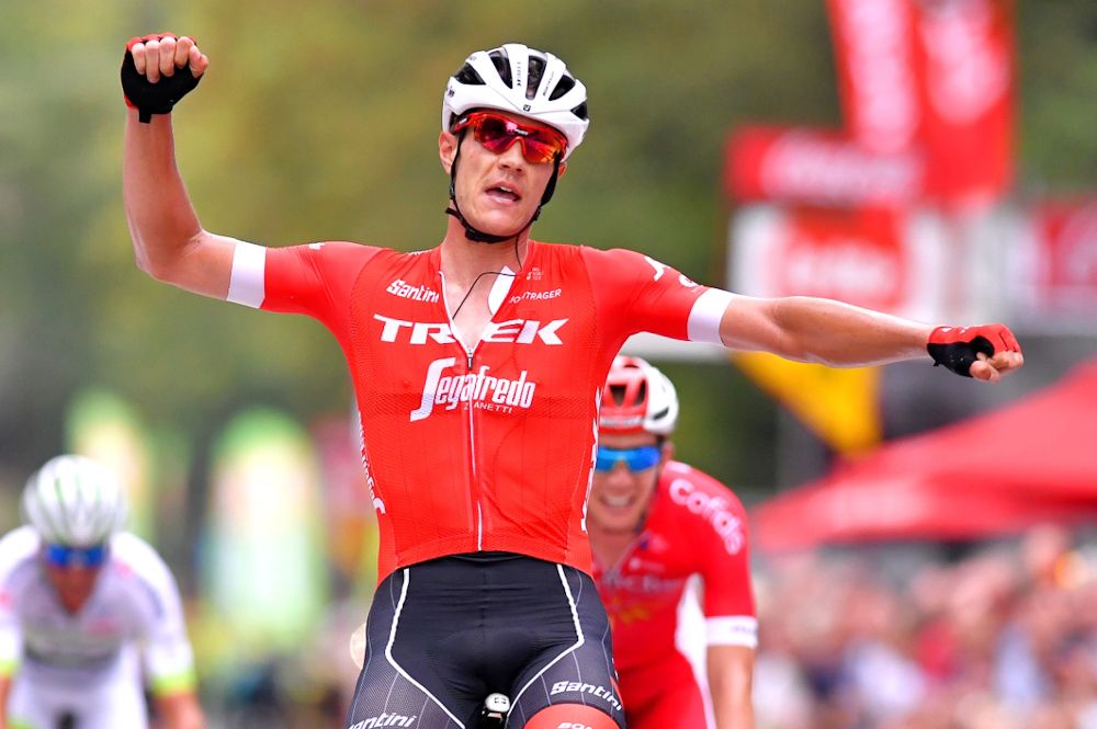 Japser Stuyven wins the 2018 GP de Wallonie