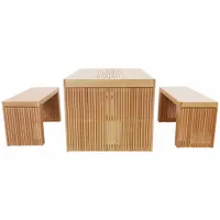 Habitat Samoa 4 Seater Eucalyptus Patio Set | Was £575 Now £460