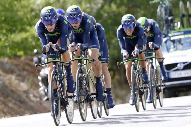 Team Movistar were out of the medals at Worlds
