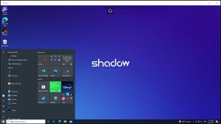 Le bureau de Shadow de Windows