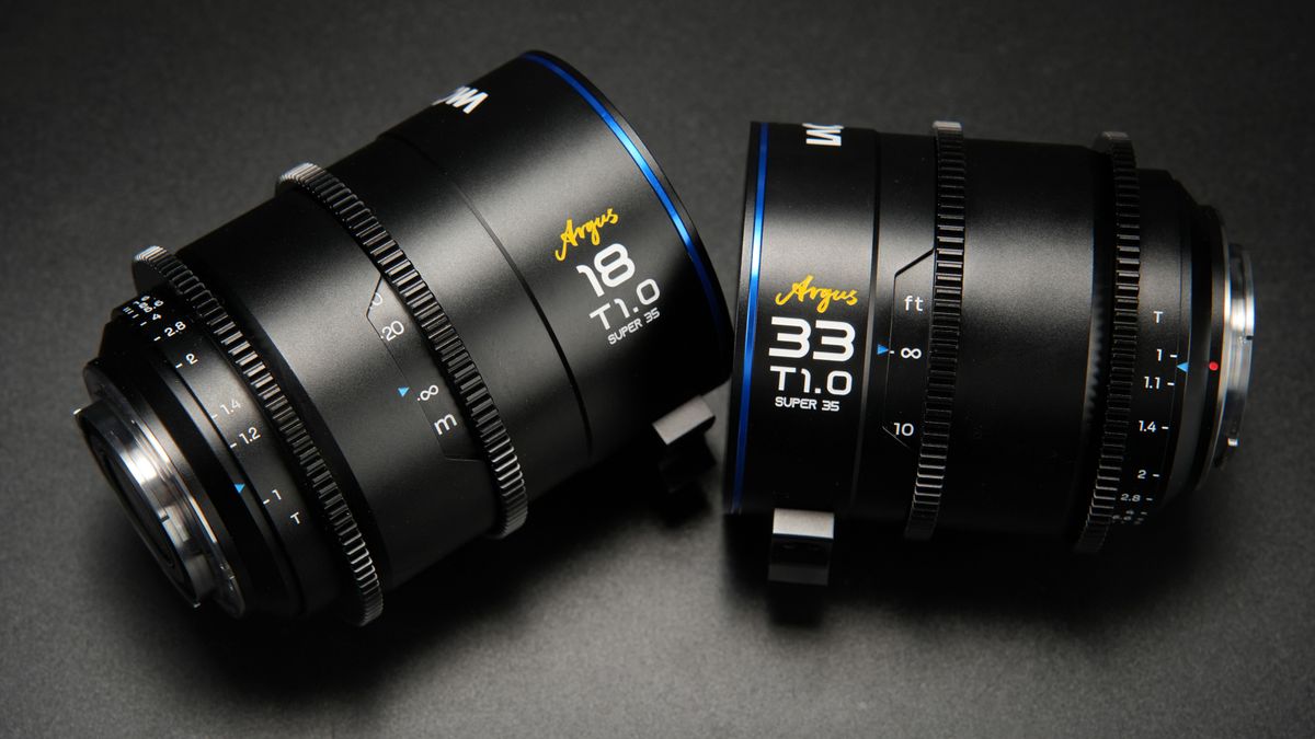 Product shots of the Laowa Argus T1 Cine Series