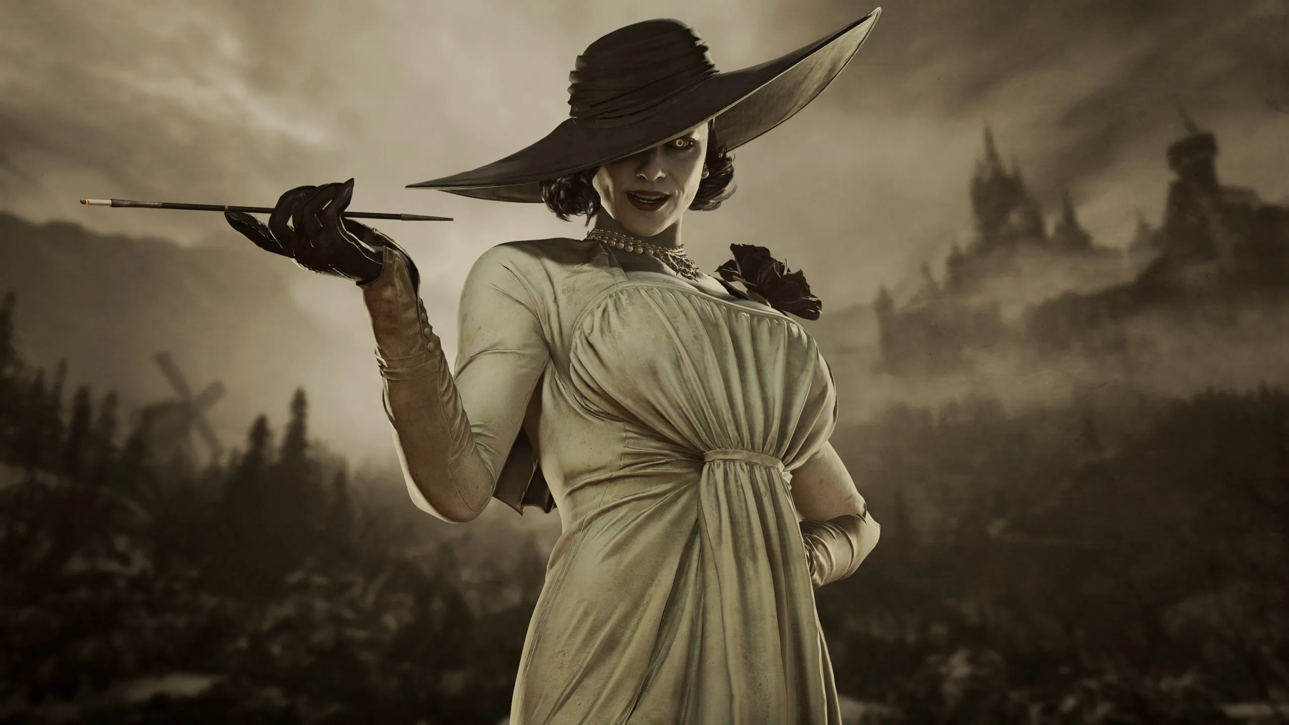 Resident Evil Village Dlc Winters’ Expansion Will Let You Play As Lady Dimitrescu Laptop Mag